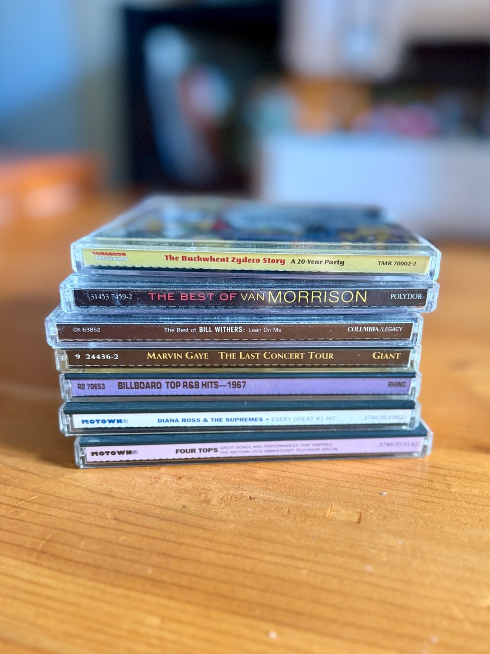 R&B and Soul CD lot of 7, 60s 70s 80s 90s 00s